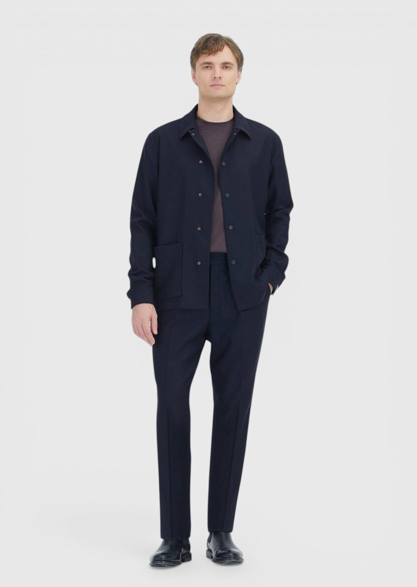 Navy Blue New Gen Suit - 1