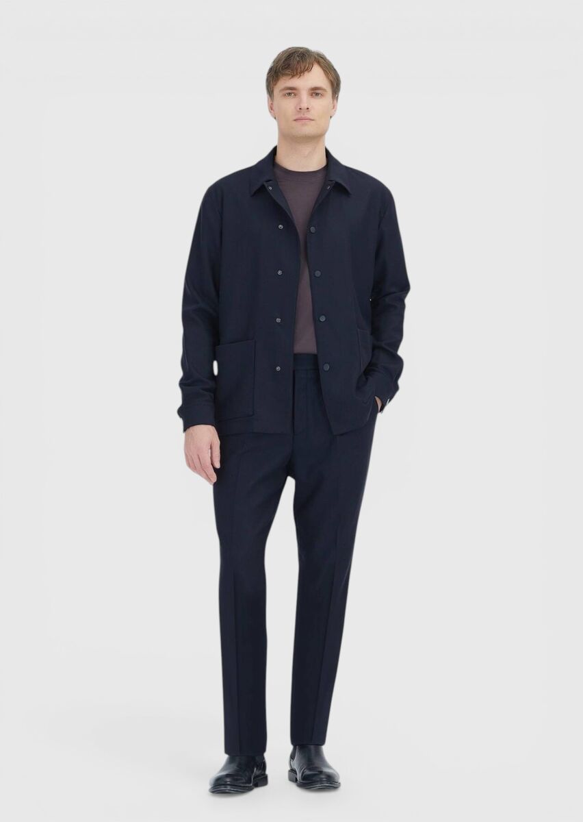 Navy Blue New Gen Suit - 1