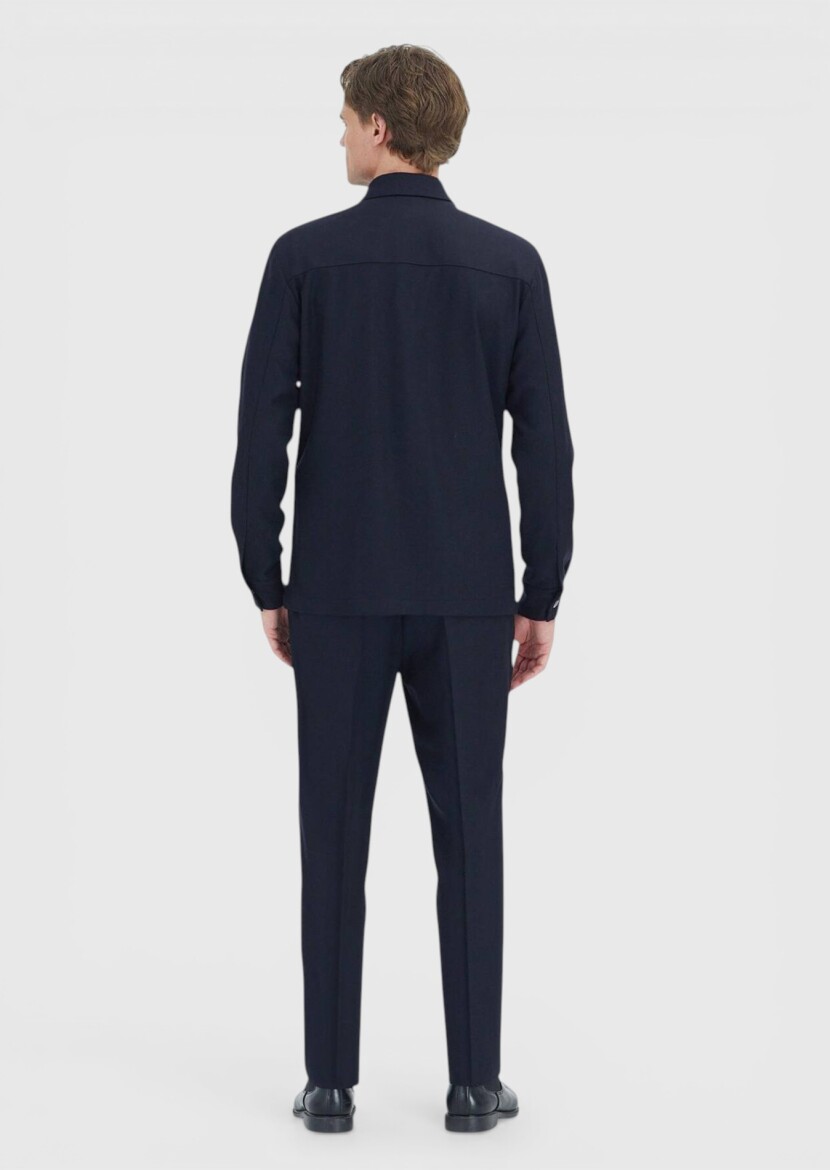 Navy Blue New Gen Suit - 7