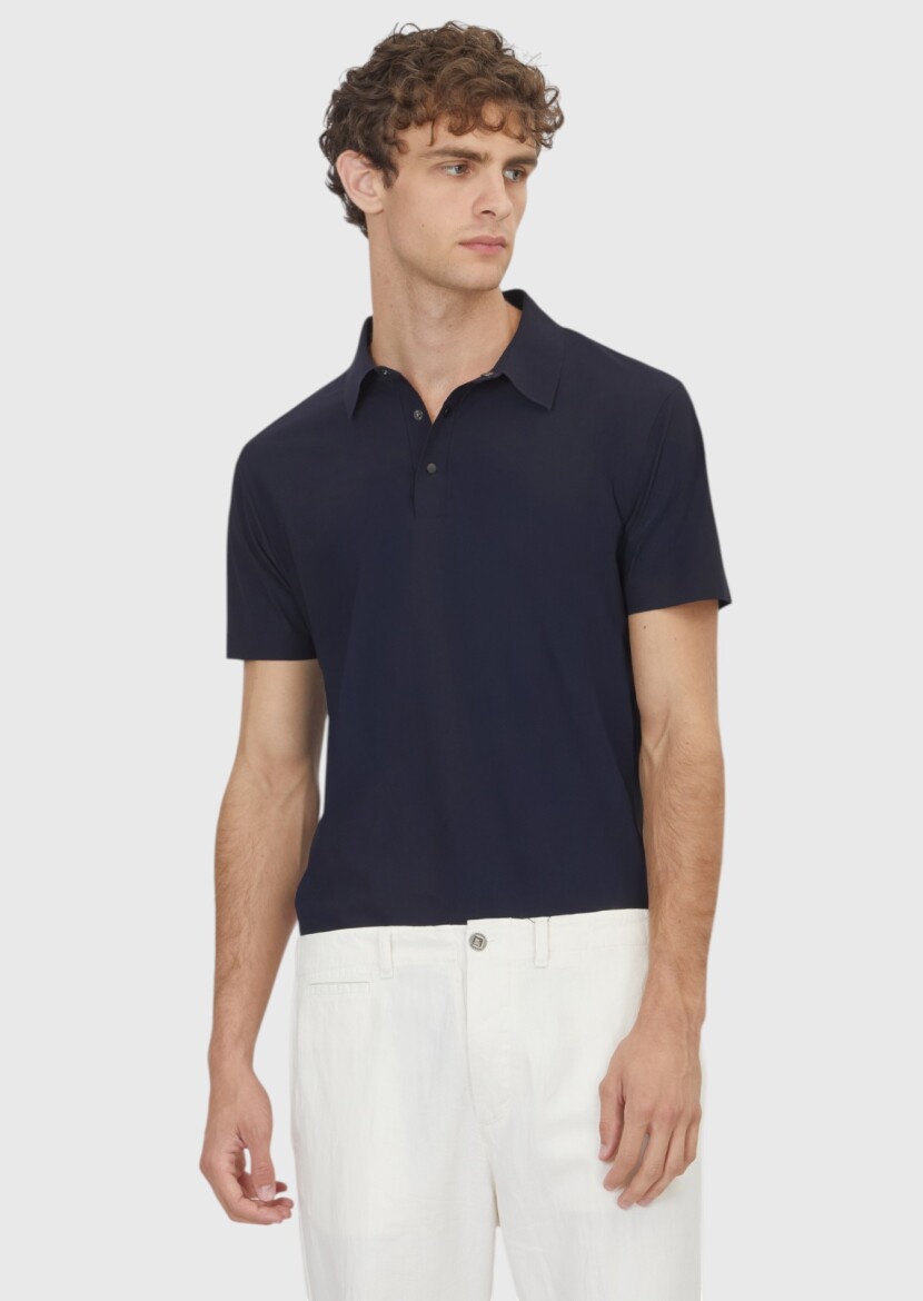 Navy Blue Plain T-Shirt - RAMSEY
