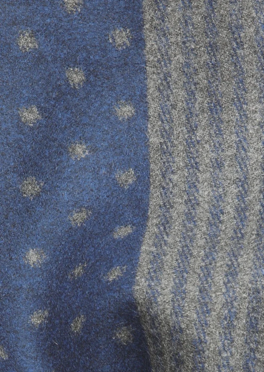 Navy Blue Scarf - 2