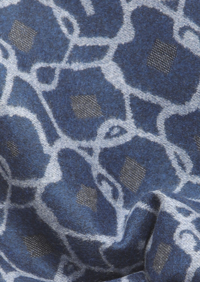 Navy Blue Scarf - 2