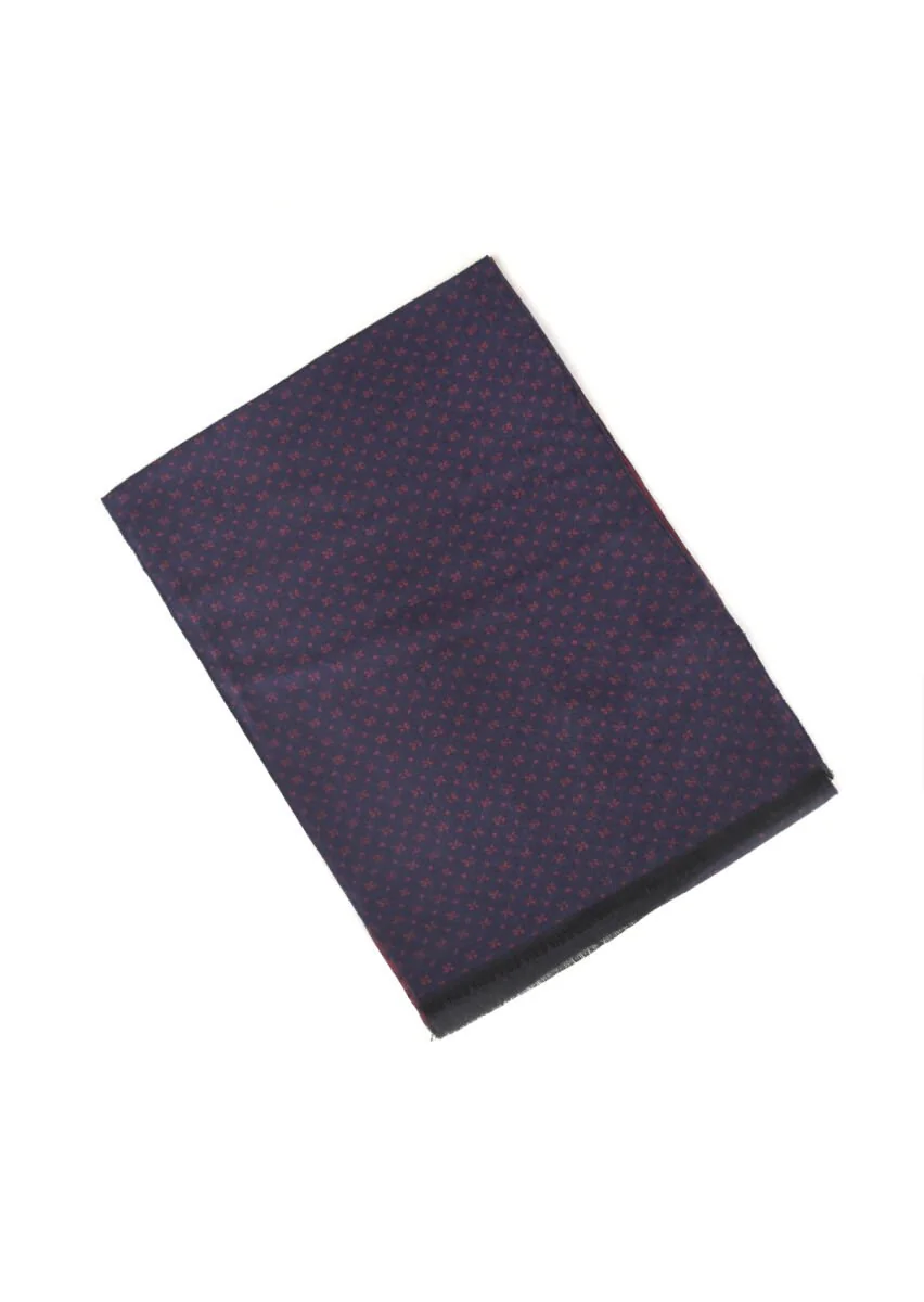 Navy Blue Scarf - 1