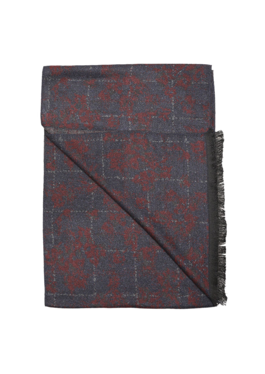 Navy Blue Scarf - 1
