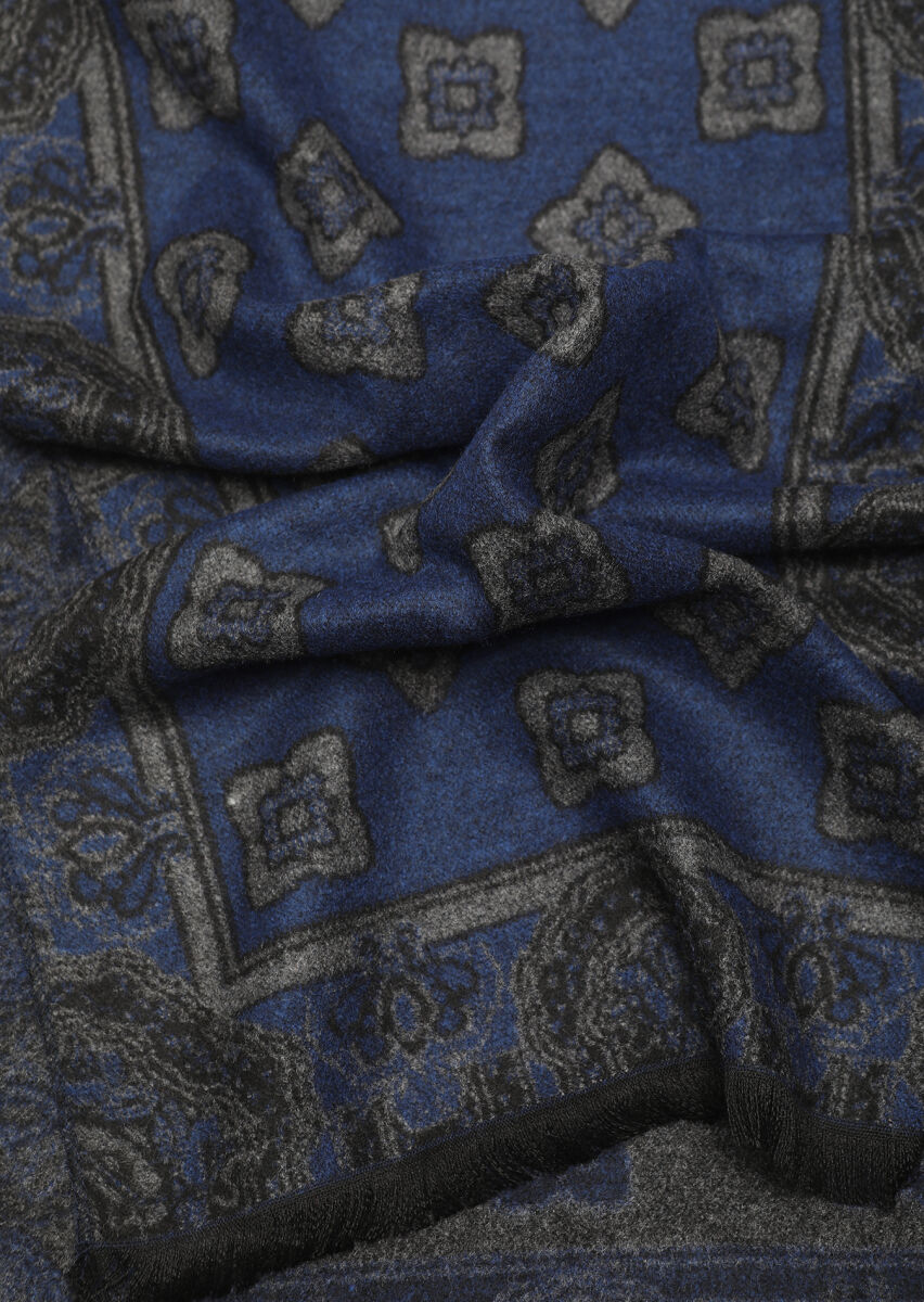 Navy Blue Scarf - 2