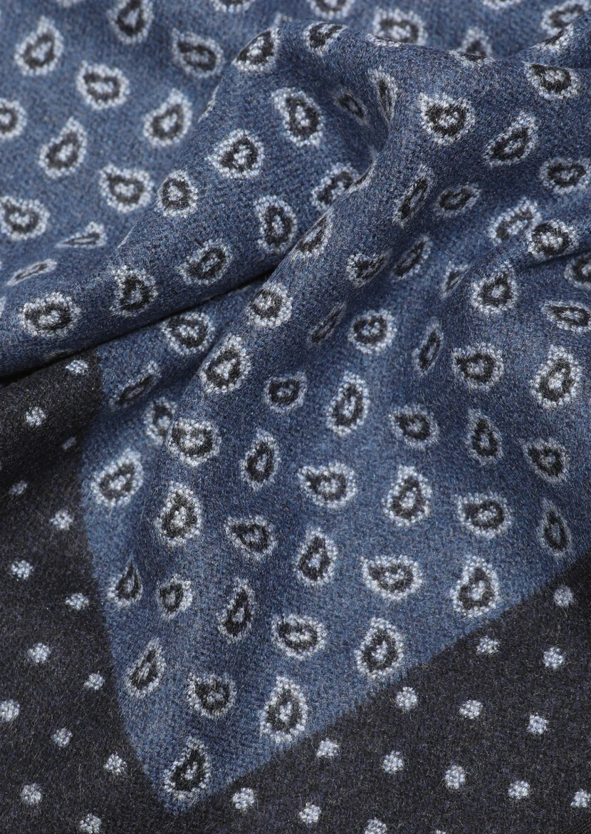 Navy Blue Scarf 