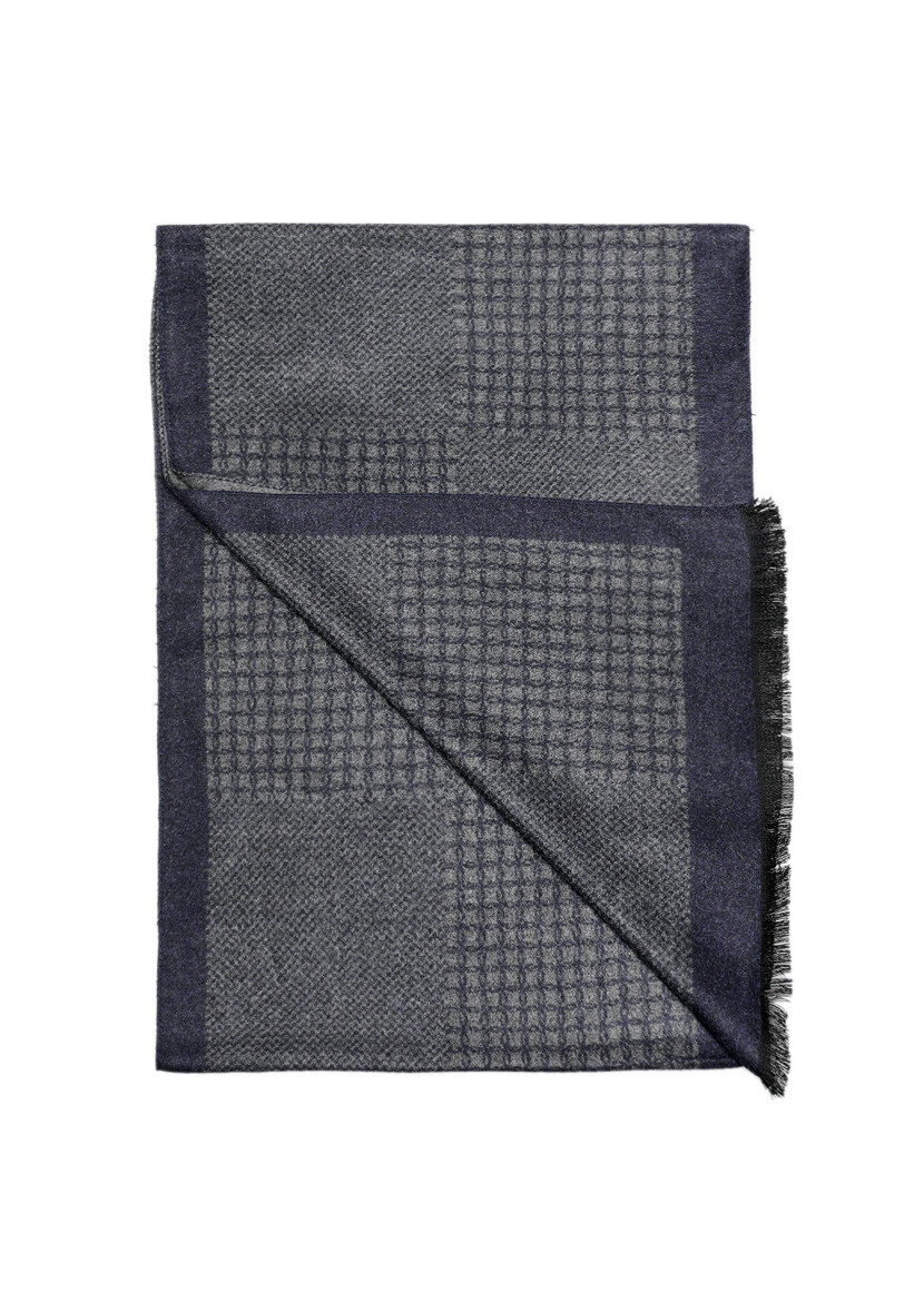 Navy Blue Scarf 