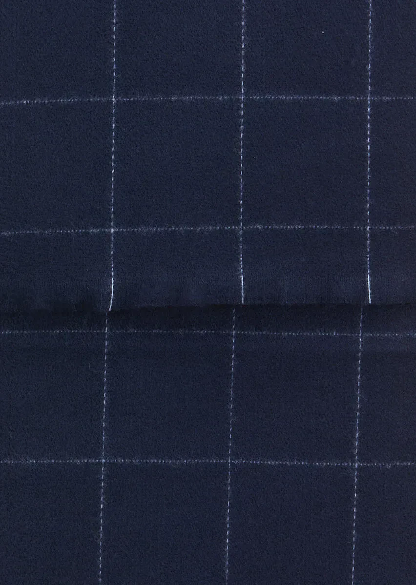 Navy Blue Scarf - 2