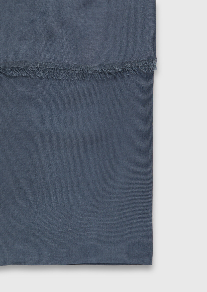 Navy Blue Scarf 