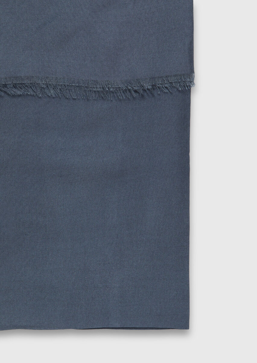Navy Blue Scarf - 2