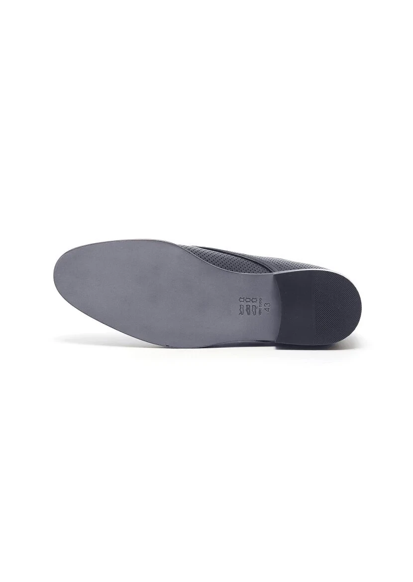 Navy Blue Shoes - 5