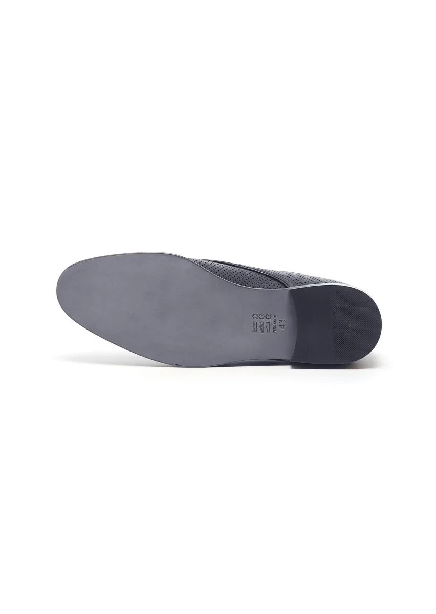 Navy Blue Shoes - 5