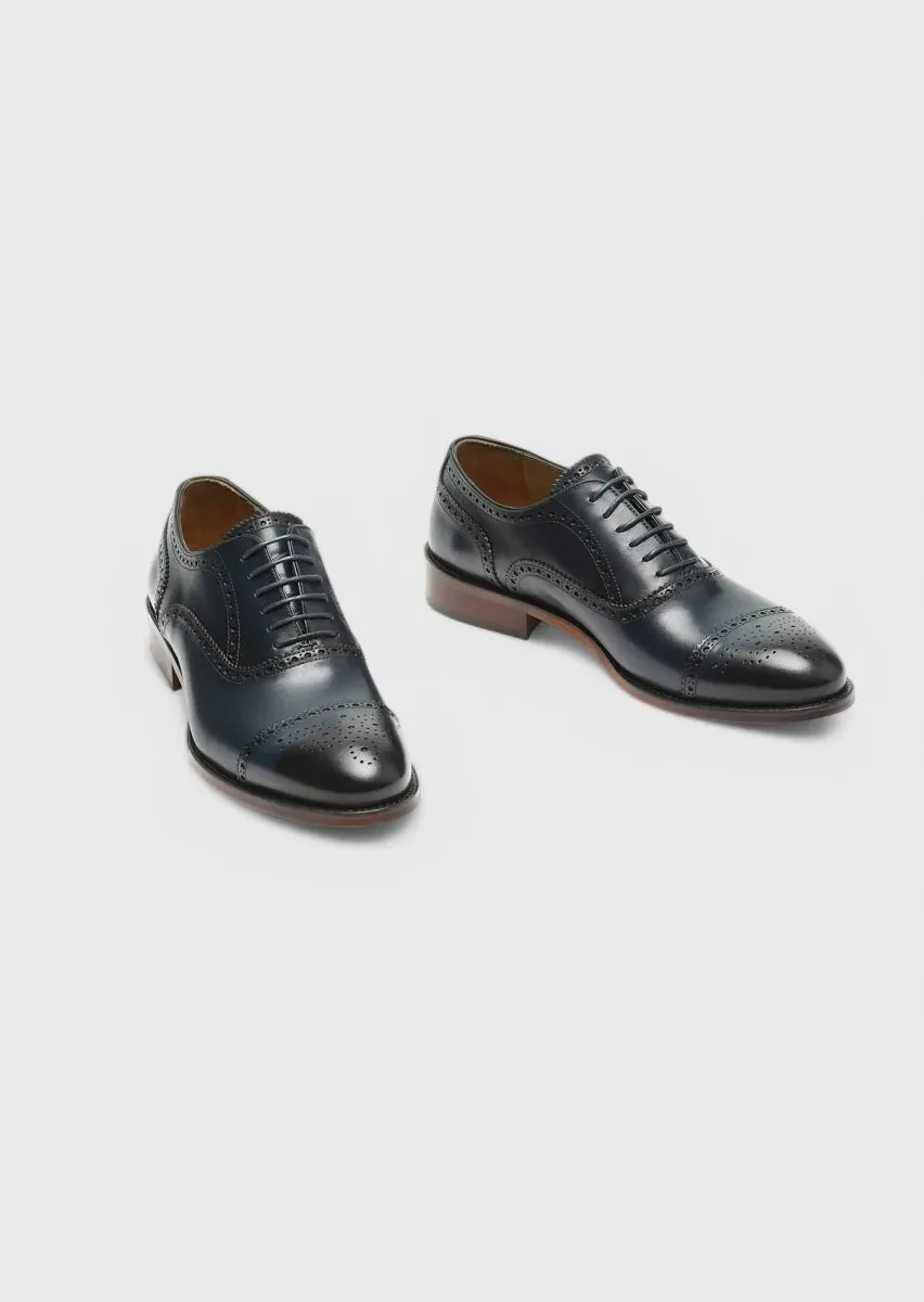 Navy Blue Shoes - 3