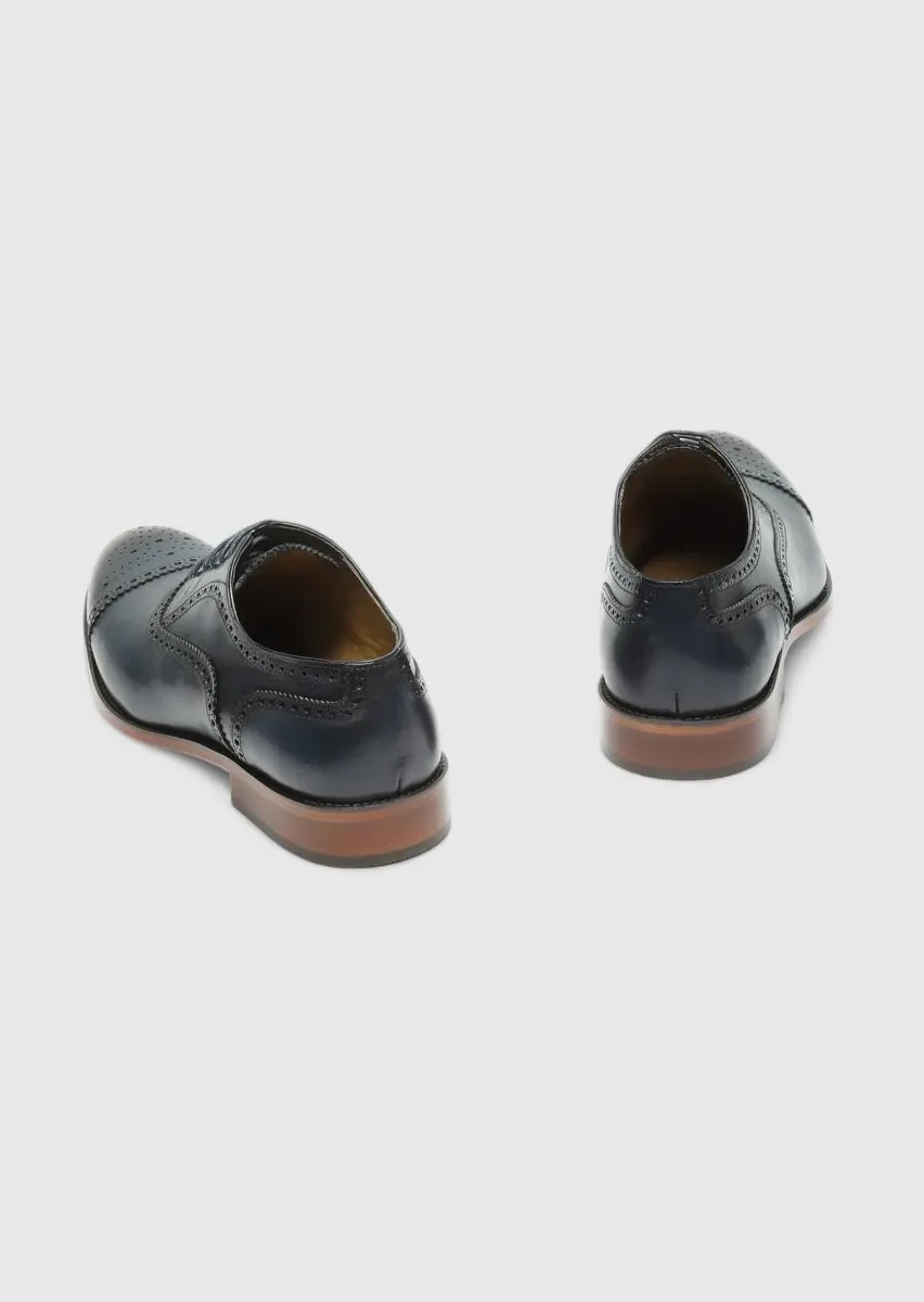 Navy Blue Shoes - 5