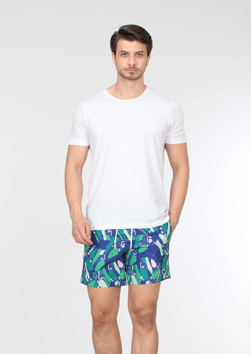 Navy Blue Shorts - 1