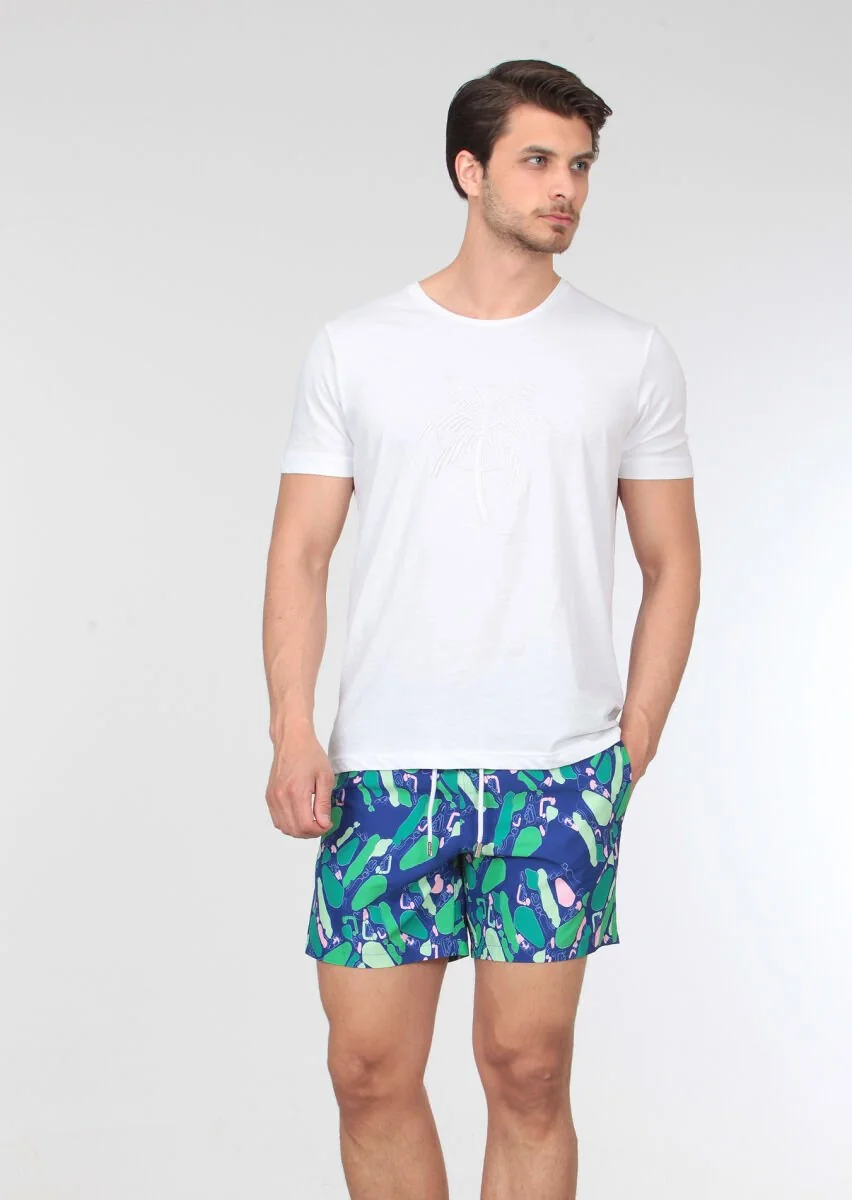 Navy Blue Shorts - 2