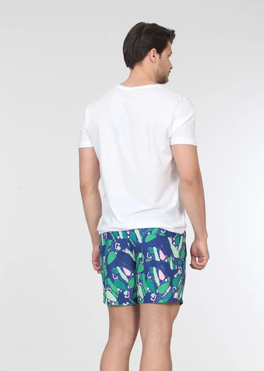 Navy Blue Shorts - 3