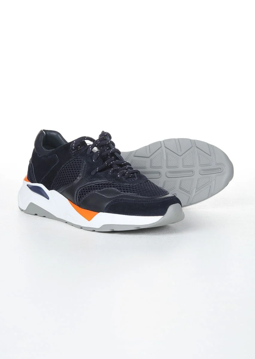 Navy Blue Sneaker - 4