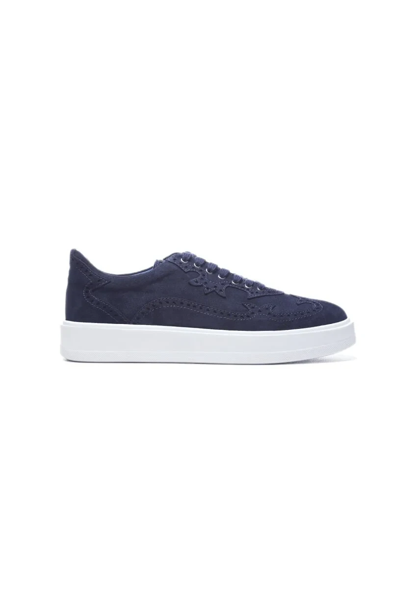 Navy Blue Sneaker - 1