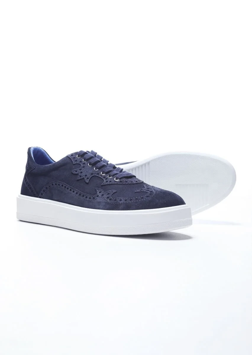 Navy Blue Sneaker - 4