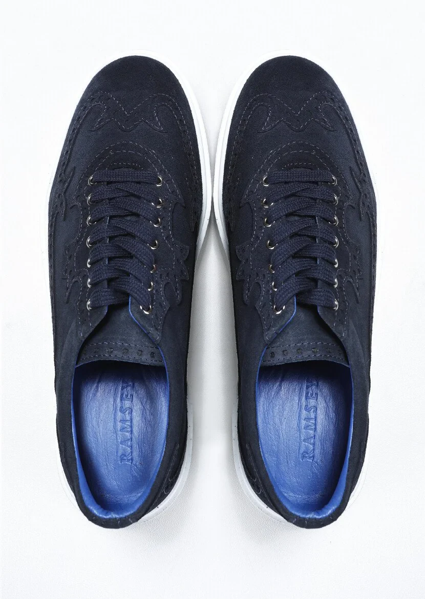 Navy Blue Sneaker - 5