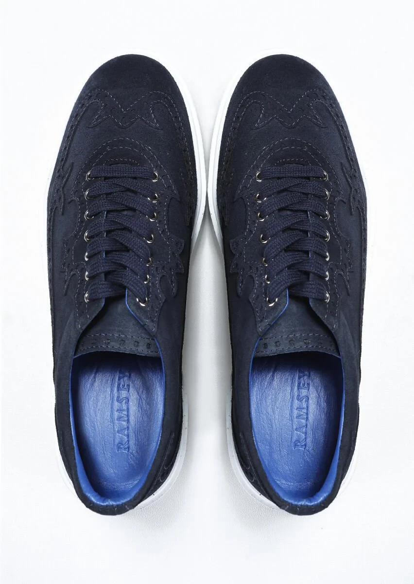 Navy Blue Sneaker - 5