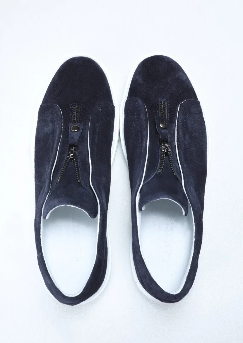 Navy Blue Sneaker - 5