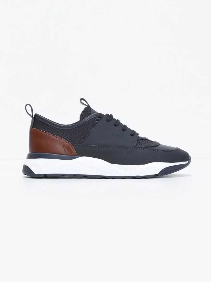 Navy Blue Sneaker - 1