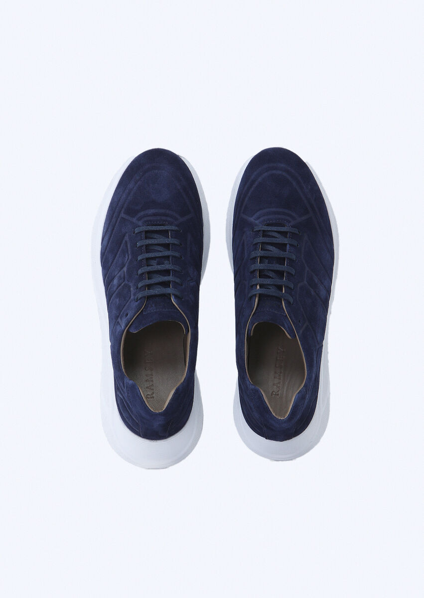 Navy Blue Sneaker - 6