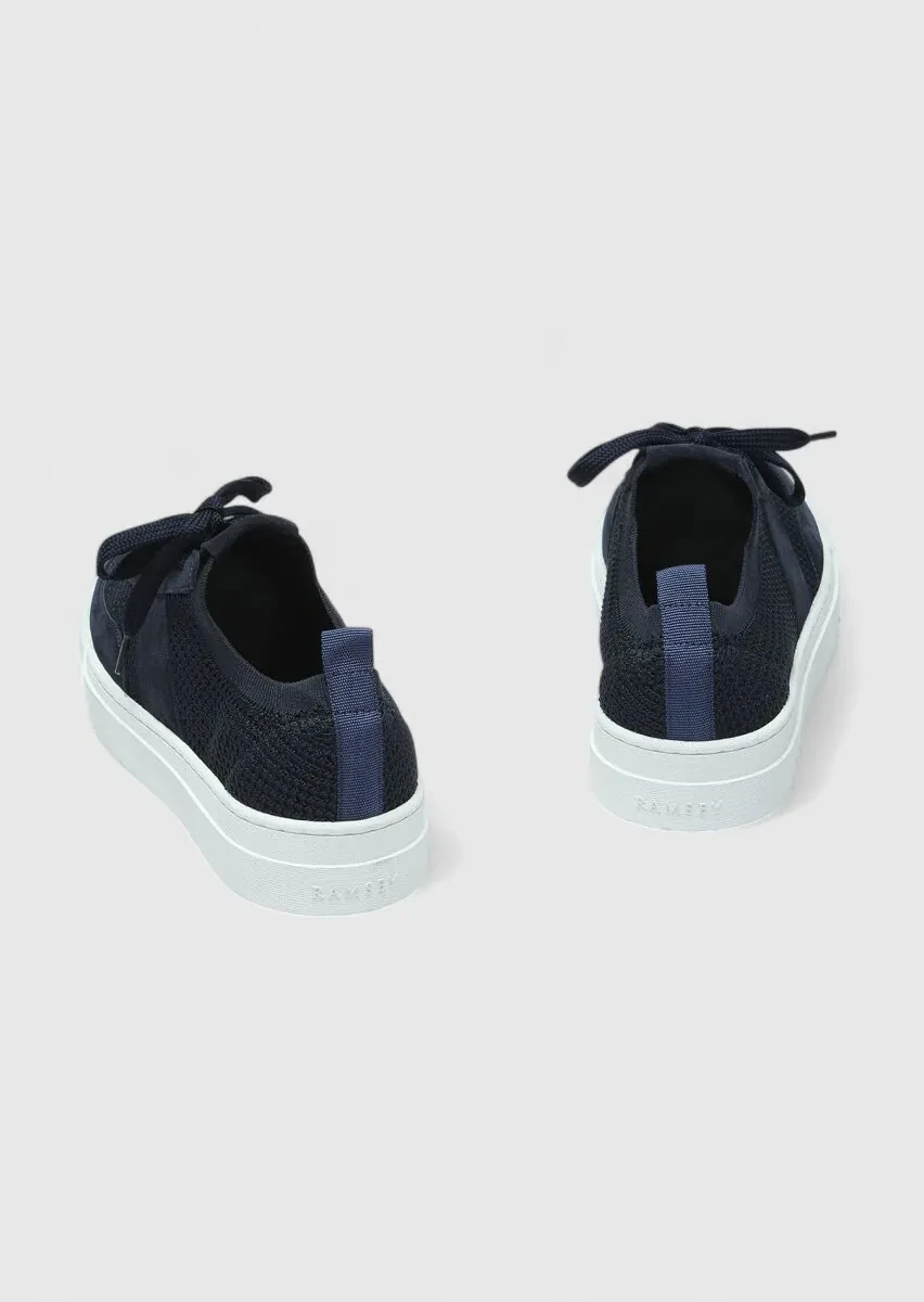 Navy Blue Sneaker - 5