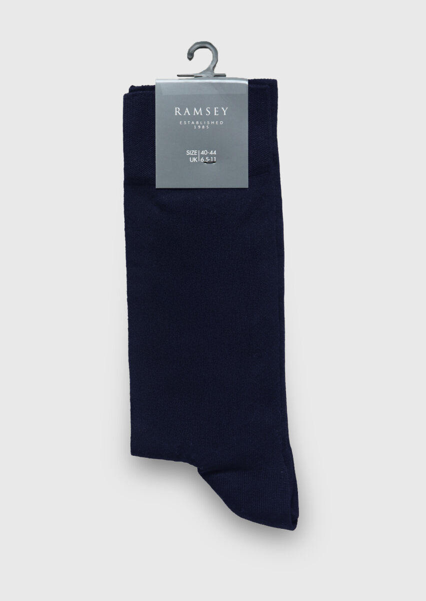 Navy Blue Socks - 1
