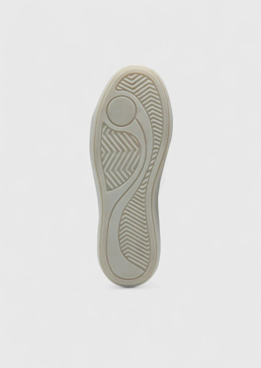 Navy Blue Suede Sneaker - 4