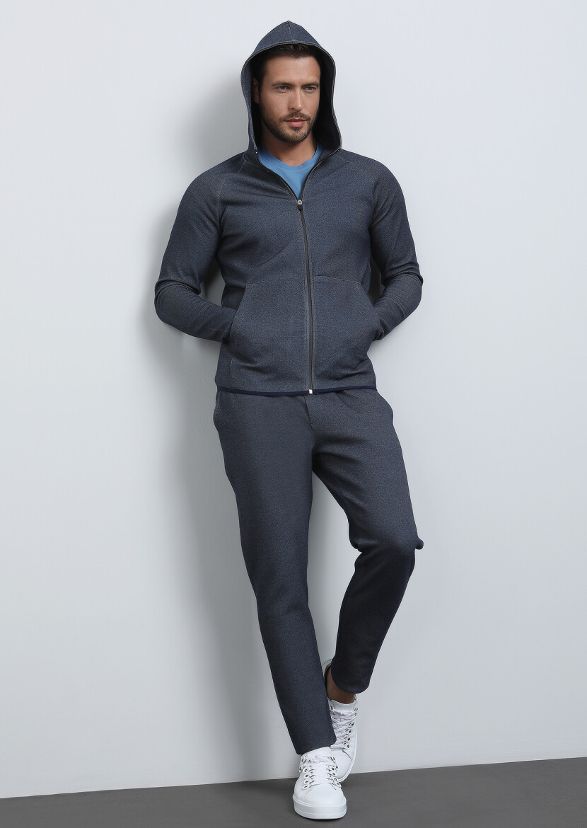 Navy Blue Sweat Pants 