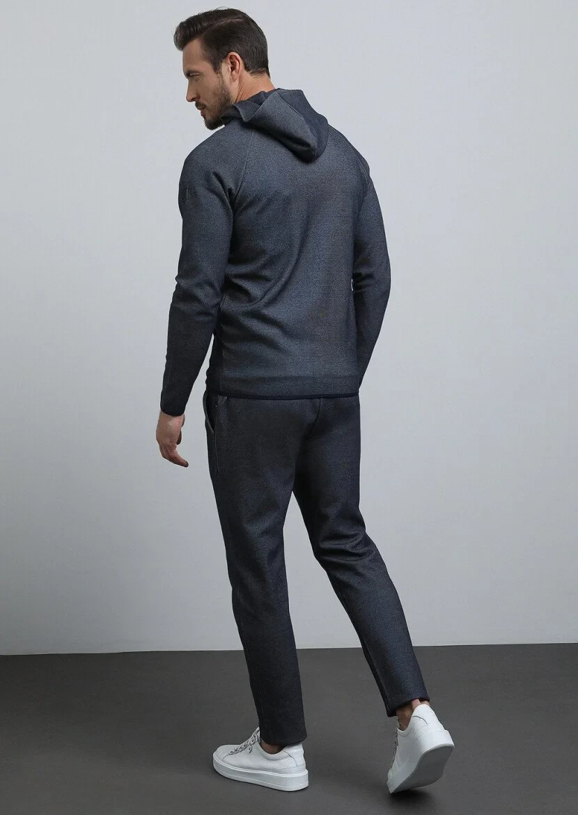 Navy Blue Sweat Pants - 5