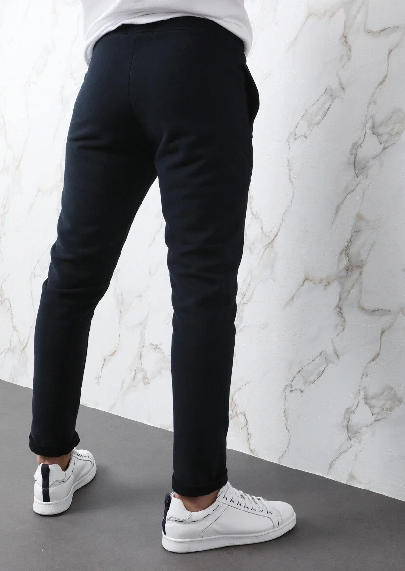 Navy Blue Sweat Pants - 5
