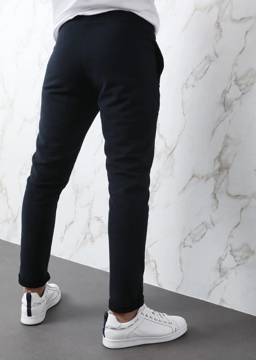 Navy Blue Sweat Pants - 5