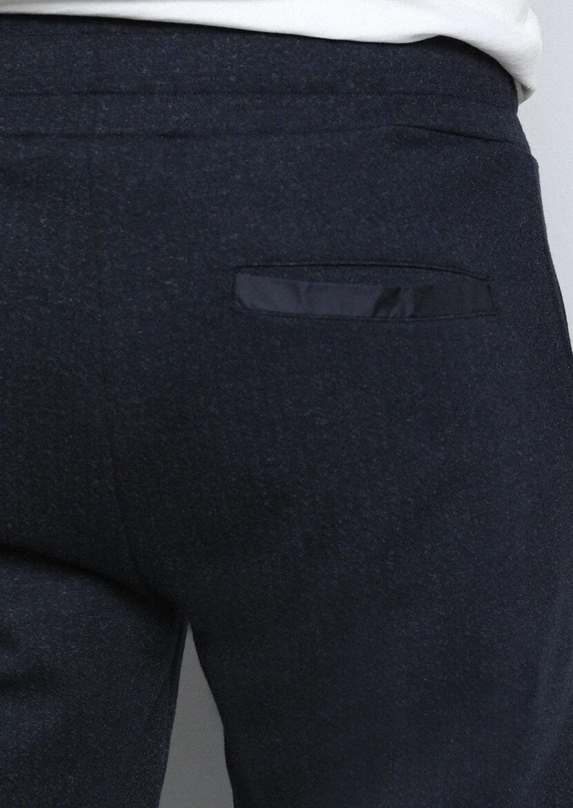 Navy Blue Sweat Pants - 5