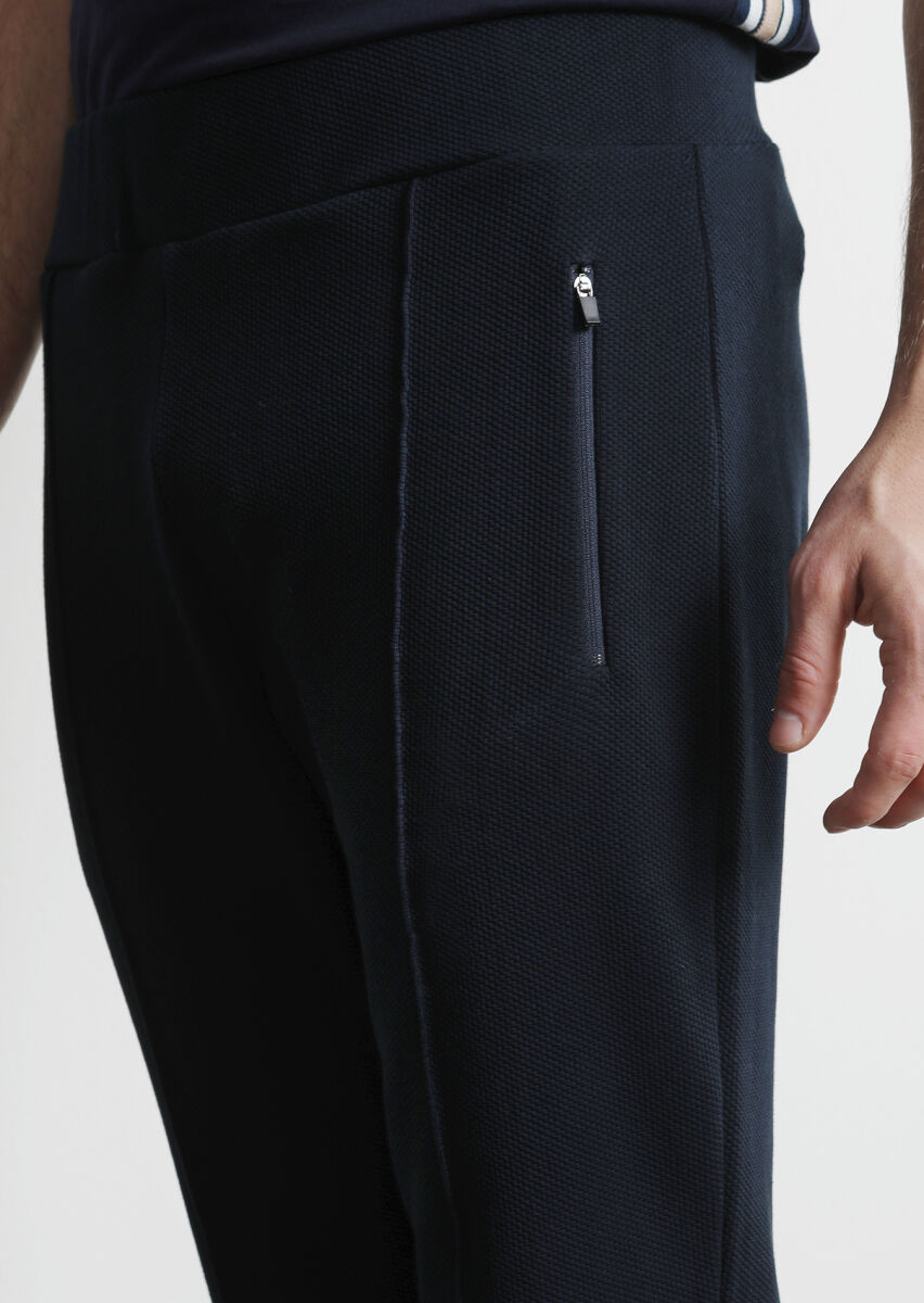 Navy Blue Sweat Pants - 2