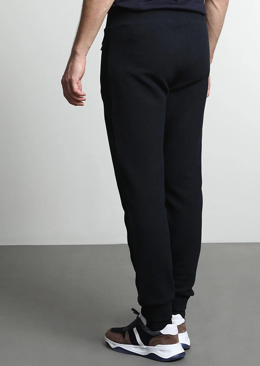 Navy Blue Sweat Pants - 4