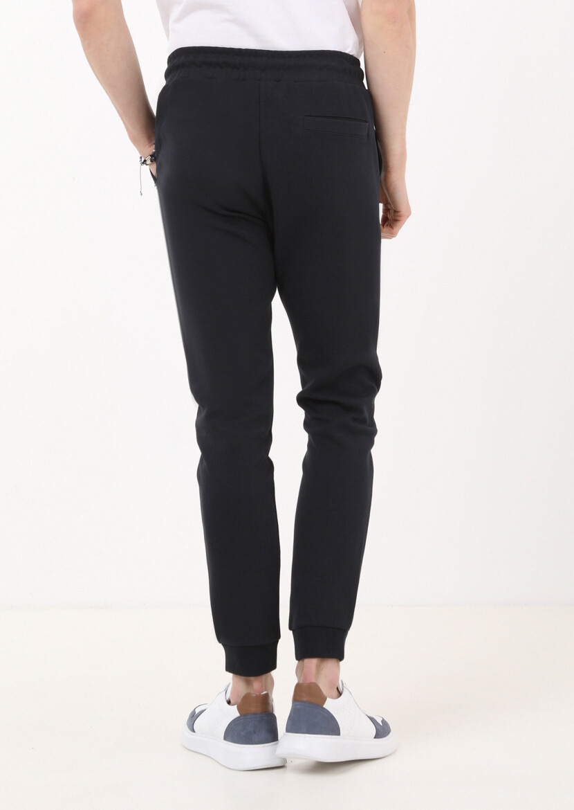 Navy Blue Sweat Pants - 5