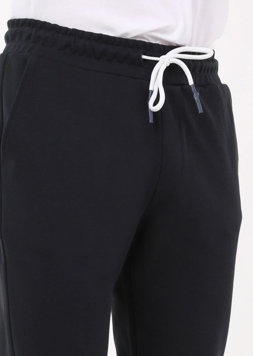 Navy Blue Sweat Pants - 3