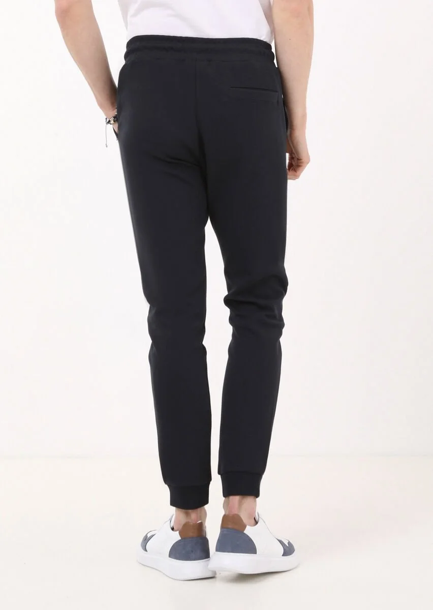 Navy Blue Sweat Pants - 5
