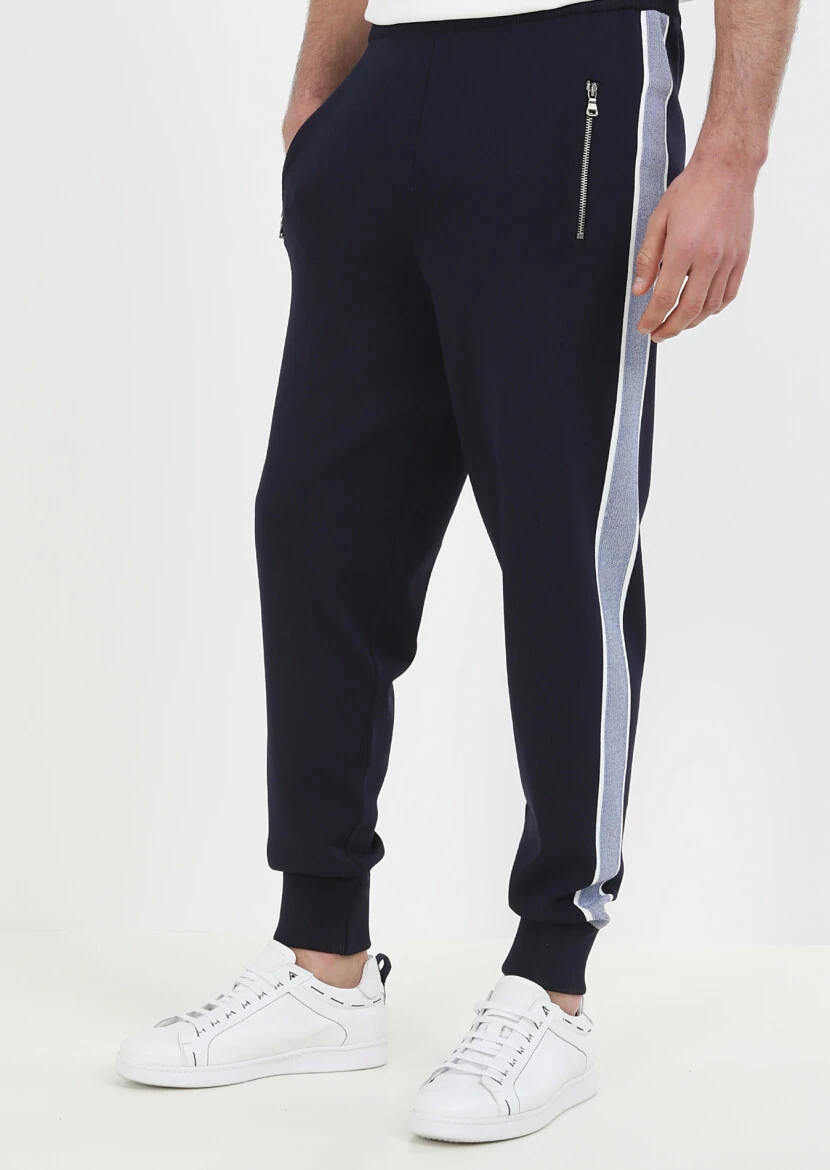 Navy Blue Sweat Pants - 2