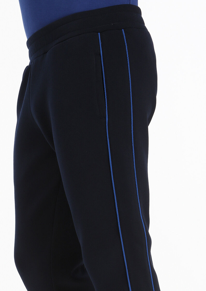 Navy Blue Sweat Pants - 3