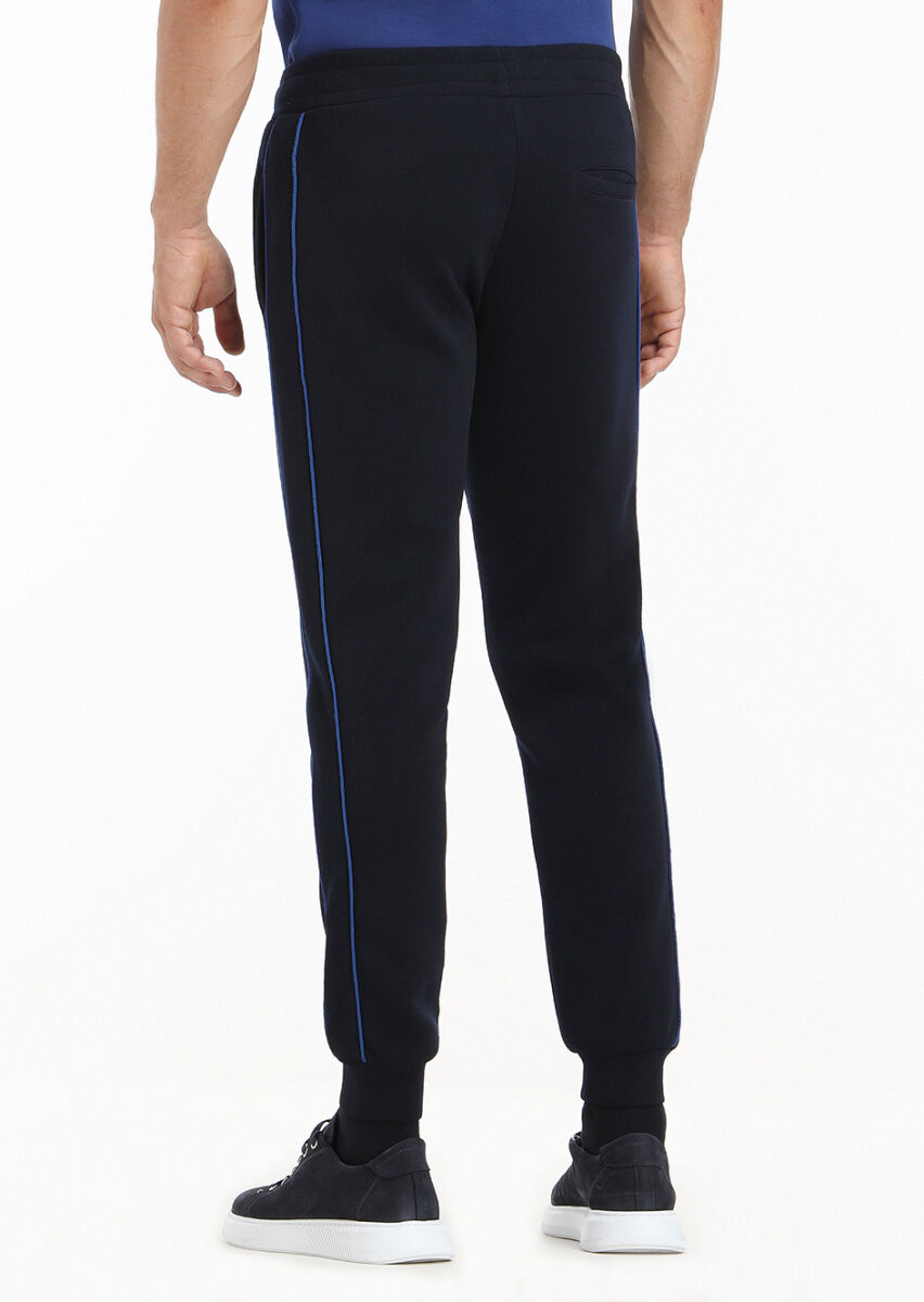 Navy Blue Sweat Pants - 4