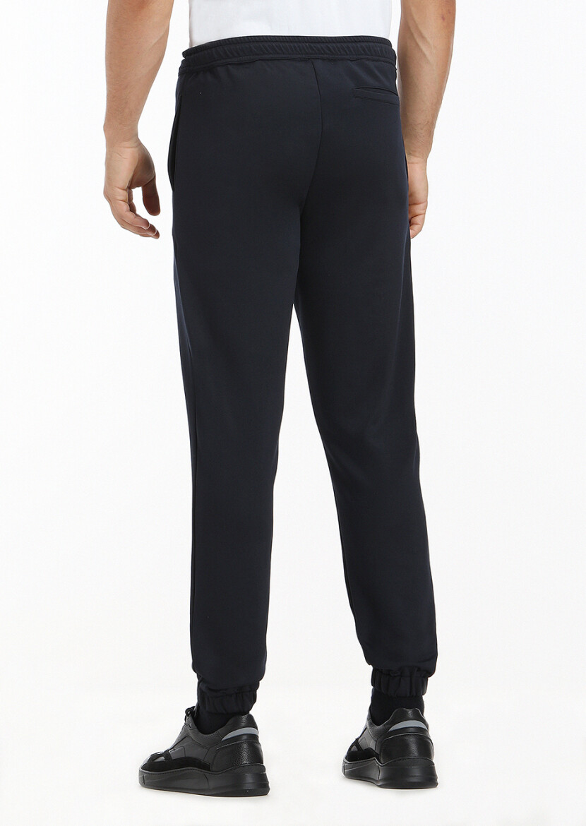 Navy Blue Sweat Pants - 4