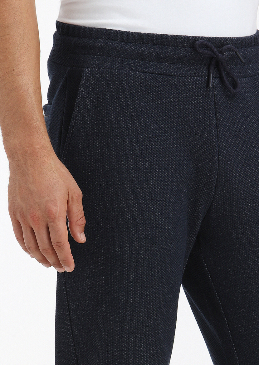 Navy Blue Sweat Pants - 3