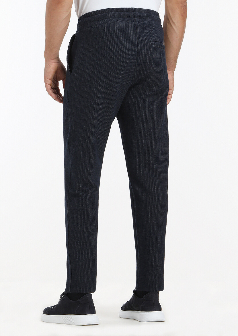 Navy Blue Sweat Pants - 4