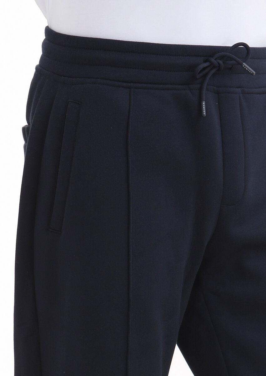 Navy Blue Sweat Pants - 4