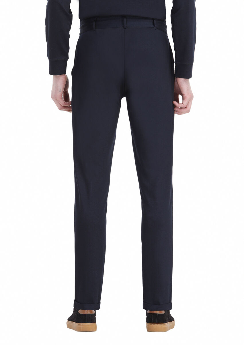 Navy Blue Sweat Pants - 5